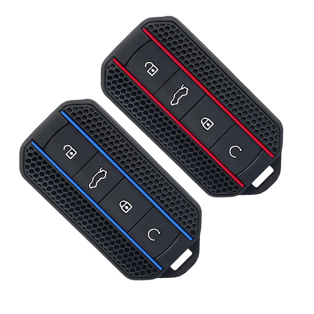 Silicone Car Key Case Holder For Chery Jaecoo J7 7 J5 5 Fashion Car Remote Key Bag Protection Shell Cover Keyless Accessories