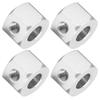 5mm to 12mm Aluminum Alloy Extension Adapter Hub Combiner Coupler for WPL D12 RC Truck