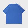 Unisex 220g Pure Cotton Pullover T-Shirt - Round Neck, Short-Sleeve, Versatile Loose Fit for Summer 2025.
