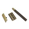 T-shaped ShaverManual Razor Bronze Shaver Manual Brass Double-sided Razor Old-fashioned Manual Shaver