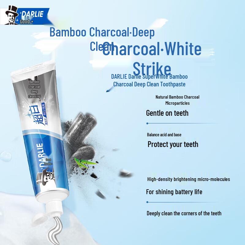 

Darlie Mint Bamboo Charcoal Toothpaste Set