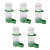 5PCS Pet Bird Water Drinker Food Feeder Clip For Budgie Lovebirds Parrot Canary Finch