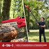 300W Cordless Pole Saw with Brushless Motor, Telescopic 141–240 Cm, Aluminum Extension, 180 Degrees Rotating Head, for Garden Branches & Shrubs