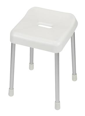 [Amazon.co.jp Exclusive] Pearl Metal Bath Stool, 40cm Tall, Made In Japan, White, AZ-7186