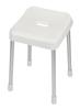 [Amazon.co.jp Exclusive] Pearl Metal Bath Stool, 40cm Tall, Made In Japan, White, AZ-7186