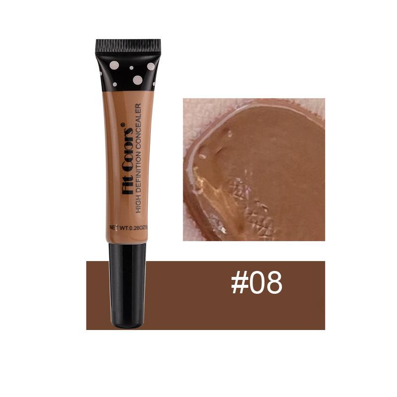 Full Cover Liquid Concealer 8 Color BB Cream Foundation Air Permeable Natural Brightening Makeup Eye Dark Circles Cream Cosmetic