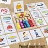 Children's Vowel & Logic Educational Toy for Early Learning & Intellectual Development
