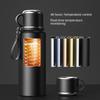 Stainless Steel Thermos Water Bottle Hot Coffee Thermos Vacuum Double-layer Portable Water Bottle