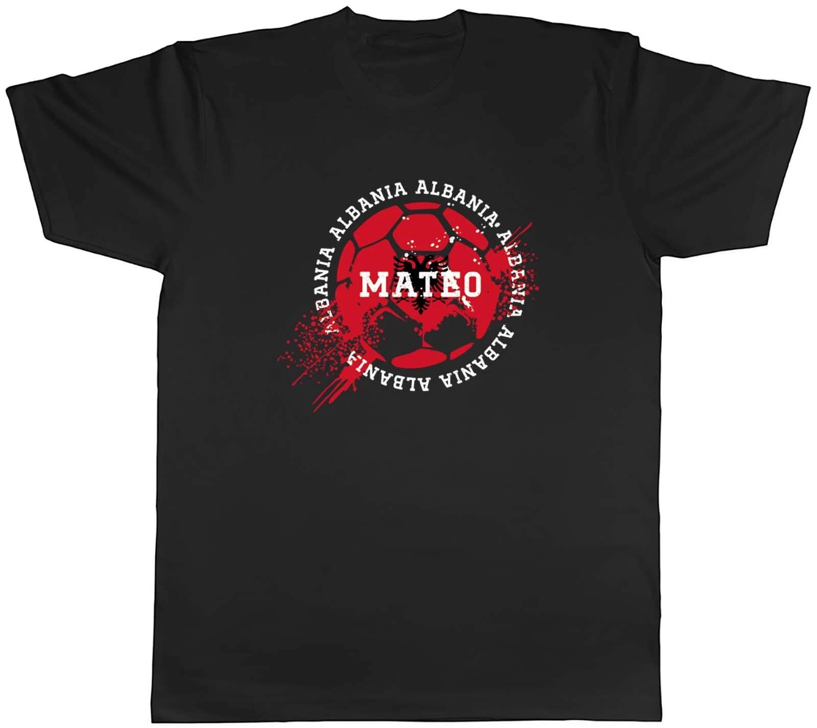 Personalised Albania Football Sports Mens Unisex T-Shirt Tee Gift XXXL