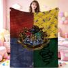 Hogwarts Magical Adventure Theme Printed Blanket Thick Warm Throw Blanket For Living Room Bedroom Study Home Decor Christmas Gift