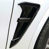Coppia Copertura Uscita Aria Sfiato Laterale Parafango Nera in ABS per BMW X3 G01 X4 G02 2018-2022
