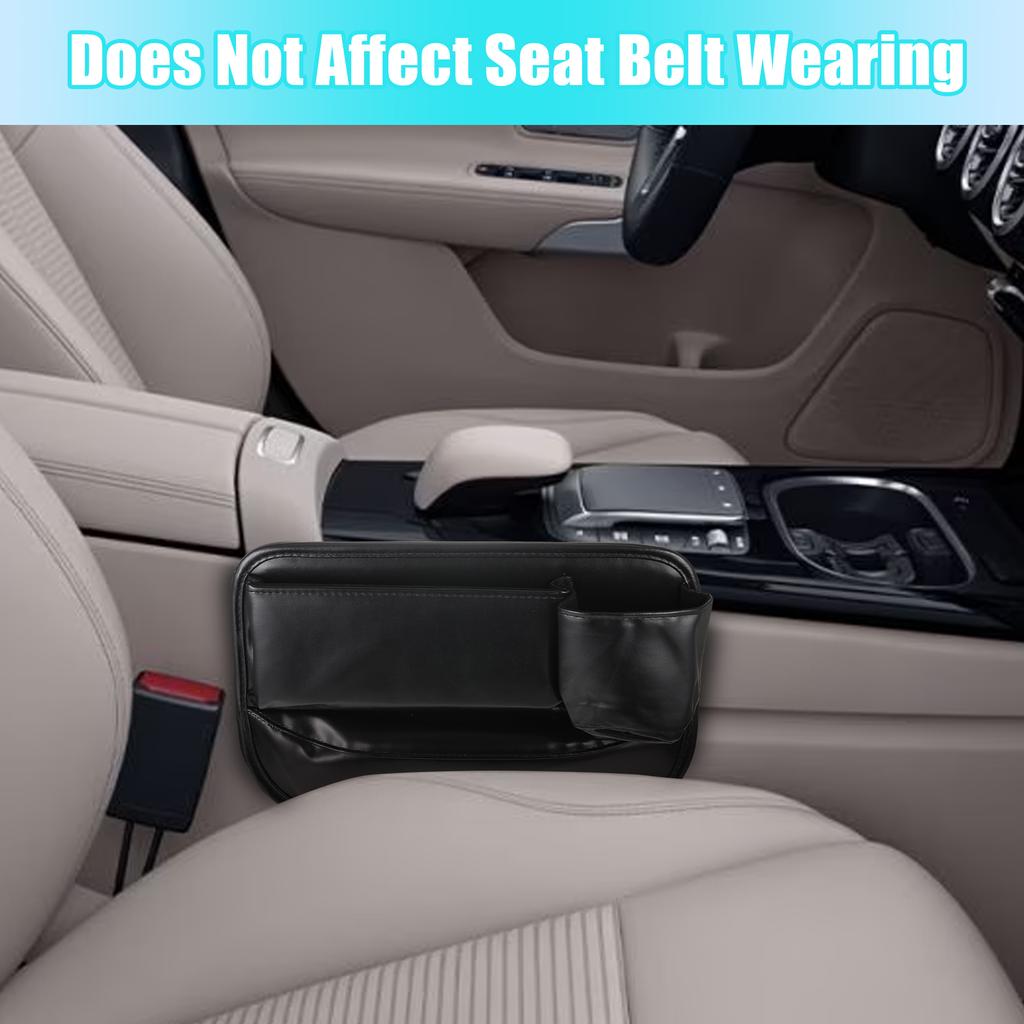 Leather Car Seat Gap Filler Holder Add To Car Journey Wide Application Gap Filler Organiser