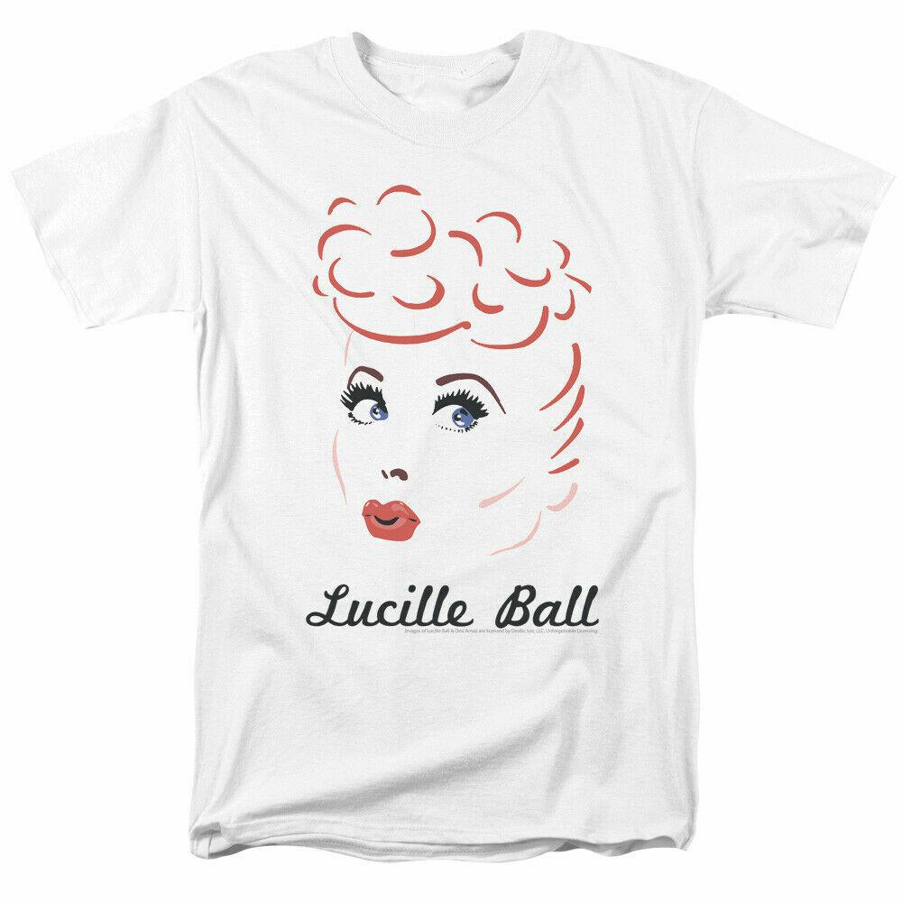 I Love Lucy Drawing T Shirt Licensed Funny TV Show Tee White XXXXL