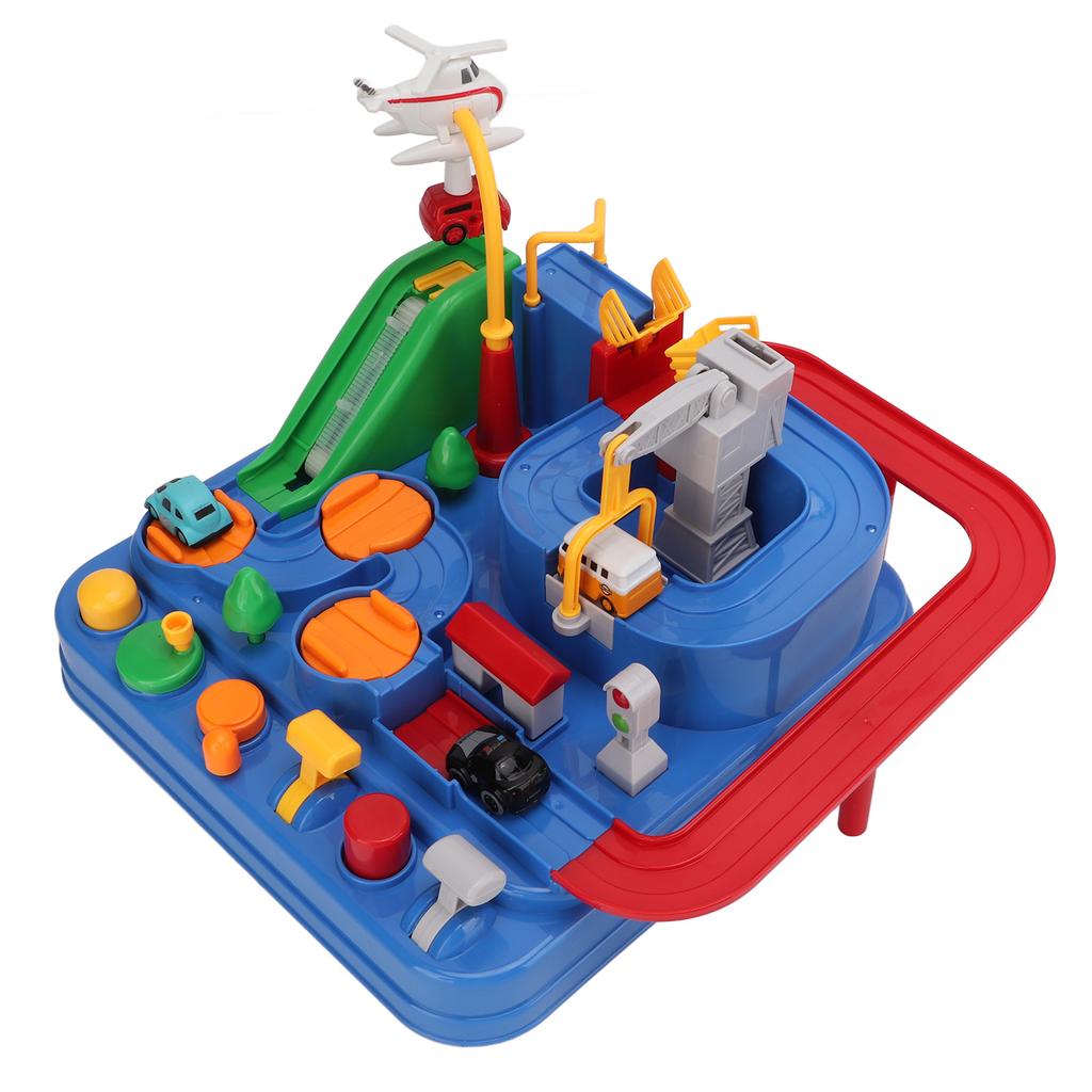 Railcar Toy Educational Parent Child Interactive Track Car Adventure Toys for Kid Gift