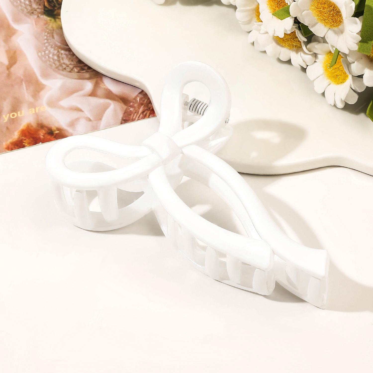 

Матовый бант, большой коготь для волос, крабовый хвост, аксессуары для волос для женщин, акриловые заколки с бантом, заколки для волос, заколки для девочек, повязки на голову