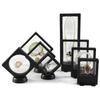 Challenge Coin Display Stand 3D Floating Transparent Phone for Case Jewelry Specimen Military Medal Stand Frame