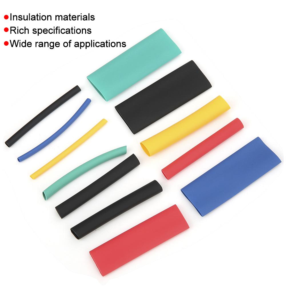 530PCs Heat Shrink Tube Environmental Protection Wire Cable Sleeves Retractable Tube Kit