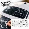And Pumpkin Car Sunroof Decal Sticker Halloween Decor