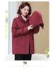 Plus Size Winter Cotton Jacket - Loose, Warm Outerwear for Middle-aged and Elderly Moms