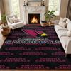 Arizona Cardinals Carpet Door Mat for Living Room or Bedroom Protective Mat Under Chair Office Decoration Christmas Gift Birthday Present