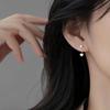 925 Sterling Silver Heart Earrings - Luxury Niche Design for Women