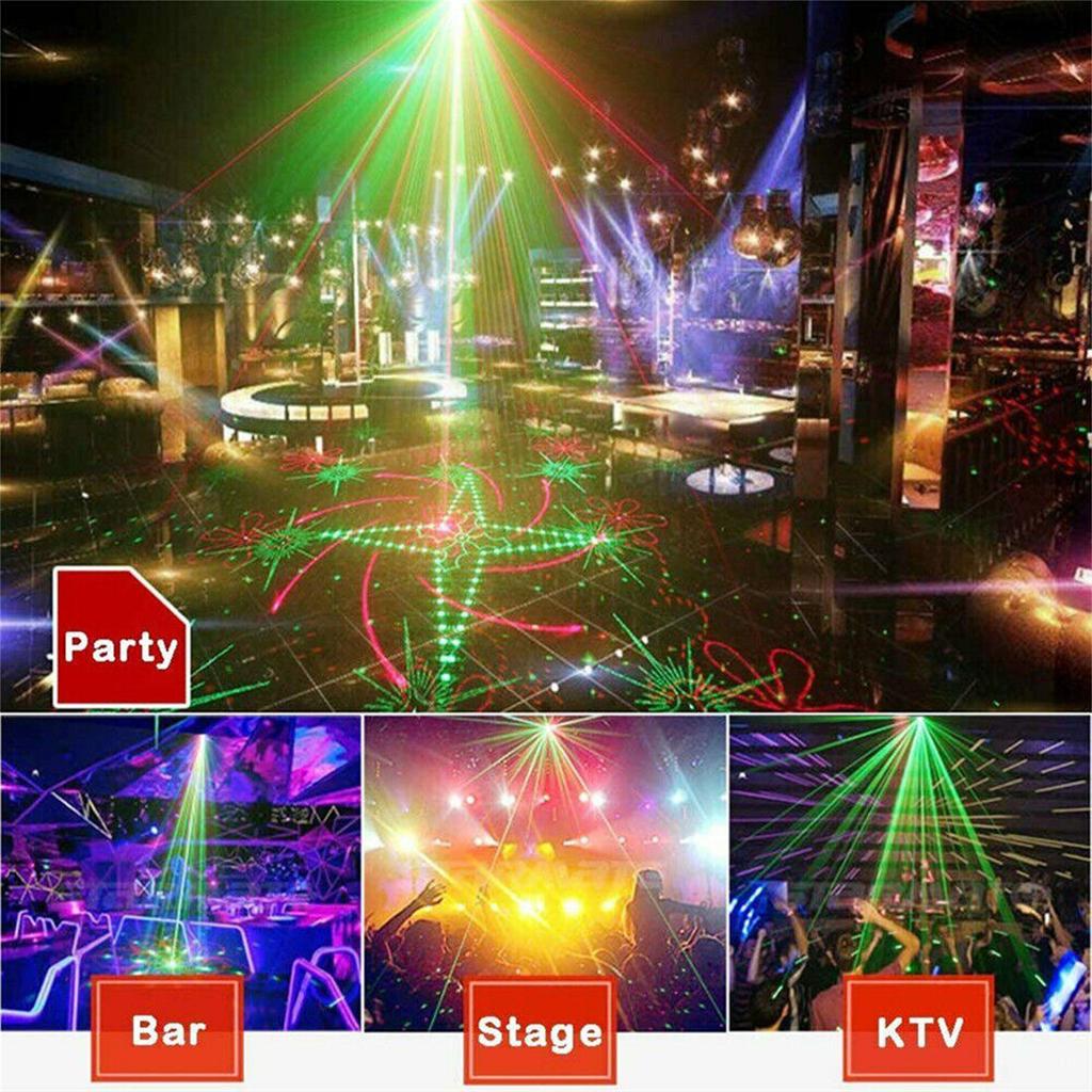 Led Projector Stage Light 60 Patterns Manual Remote Control Atmosphere Lamp For Disco Ktv Show Party Lighting