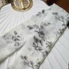 Ribbon Headband Long Scarf Chinese Style Printed Scarf Elegant Scarf Hair Band  Female