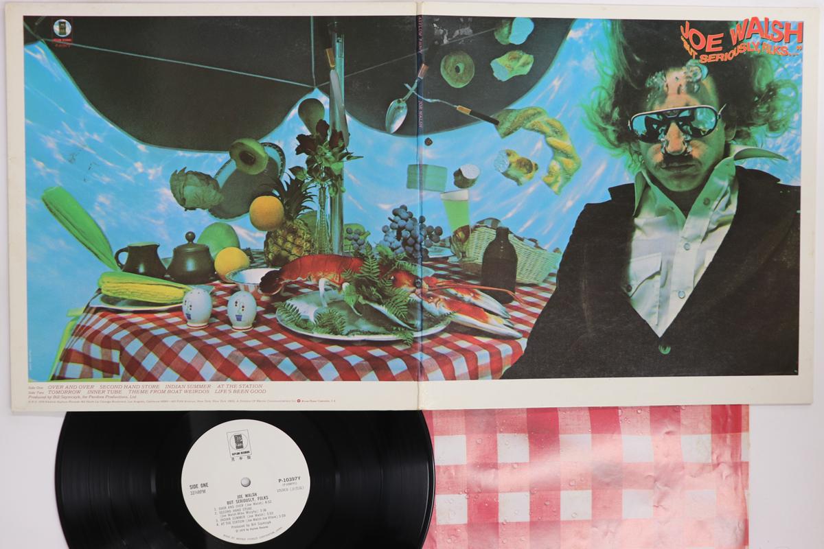

LP Пластинка ДЖО УОЛШ But Seriously Folks P10397YPROMO ASYLUM 1978 Япония Рок Б/У