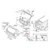Electric Tailgate Lift Support for 13-16 Hyundai Santa Fe, Right Support Rod (Part No. 81780B8100).