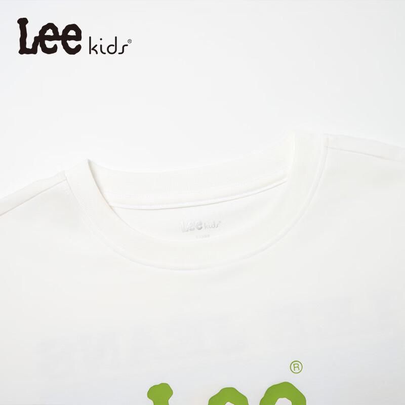 Lee Kids' Unisex Letter Print Crew Neck T-Shirt