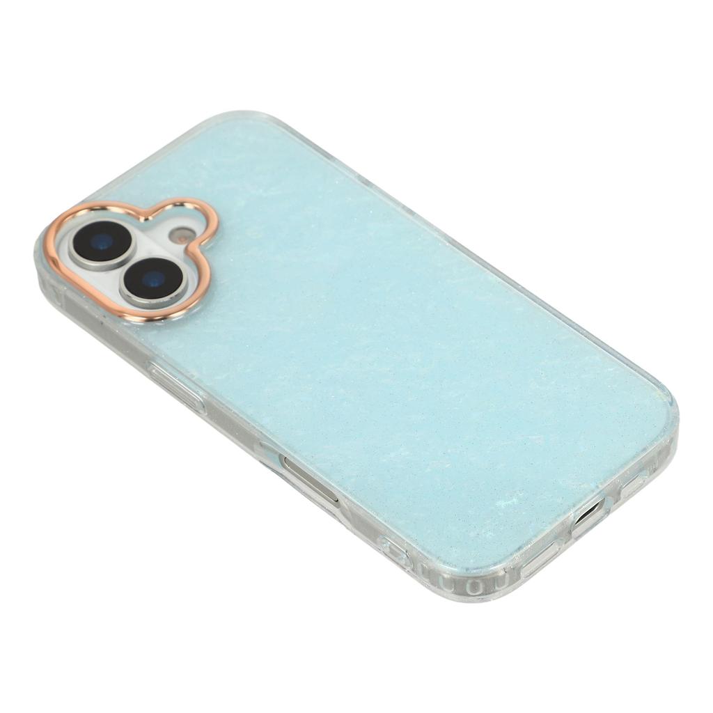 For iPhone 17 Case IMD Shell Pattern PC + TPU Phone Cover