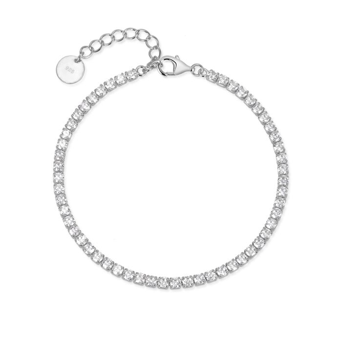 Bracelet - LUXENTER - Tahu - Argent 925 - Zircone Cubique - Finition Rhodiée
