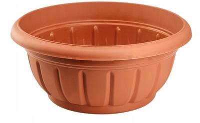 Rund terrakotta blomkruka 30 cm Verona