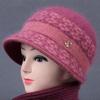 Winter Senior Hat Knitted Casual Warm Wool Hat