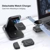 Kabelloses Ladegerät für Samsung, 3-in-1-Schnellladestation für Samsung Galaxy S24/23/22/21, für Galaxy Watch 6/5/4/3 und Active 2