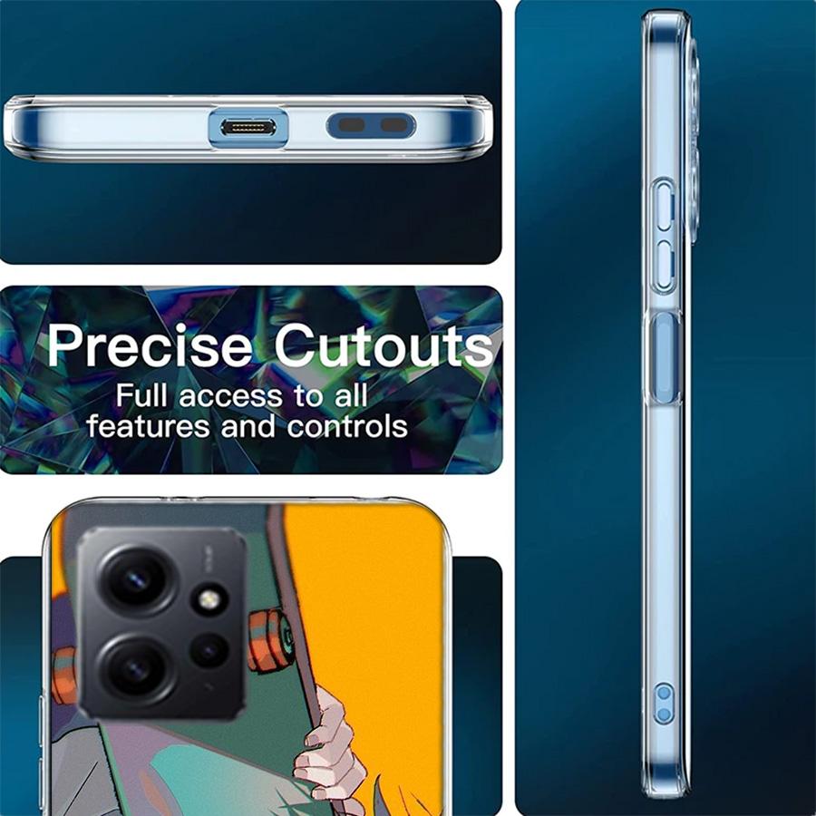 Hunter x Hunter Phone Case For Redmi 12 13C 12C 15C 9 10 10C Note 13 Pro Plus 14 15 Pro 9T 9C 9A TPU Soft Cover Clear Cell Cases
