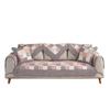 Cotton Plaid Sofa Cover for 2 3 Seater Couch Floral Square Backrest Armchair Chaise Lounge Sofa Fundas