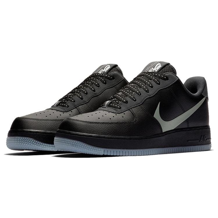 New Nike Air Force 1 Low '07 LV8 Black Anthracite CD0888-001
