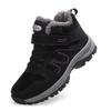 Warm Men Winter Boots Outdoor Plush Warm Ankle Boots Lightweight Couple Walking Shoes Women Waterproof Snow Boots Winter Cotton Shoes