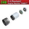 HMA Engine Nozzle Early Model Plastic Model Parts 148 1/48 F-4 (Airplane)