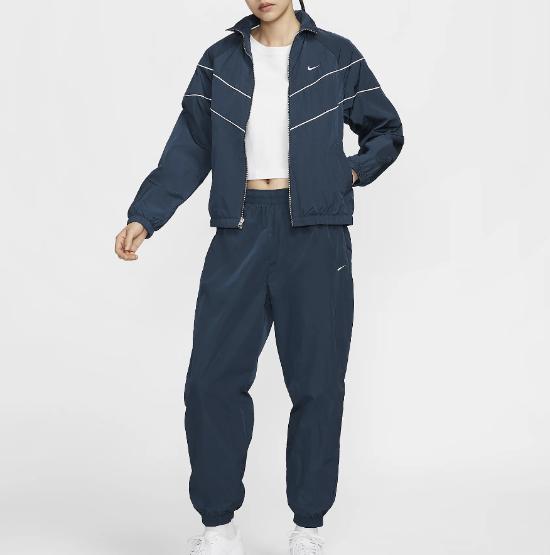 Nike Windrunner Jackets Coats Women's Armory Marine Blue FV6305-480
