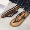 Fashion Men's new flip flops super comfortable and fashionable men's flip flops summer beach flip flops men's fashionable breathable
