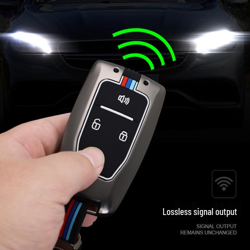 Sihao Car Key Protective Covers: Compatible with X8, A5, X4, and E10X models; Unisex design with durable buckle closure.