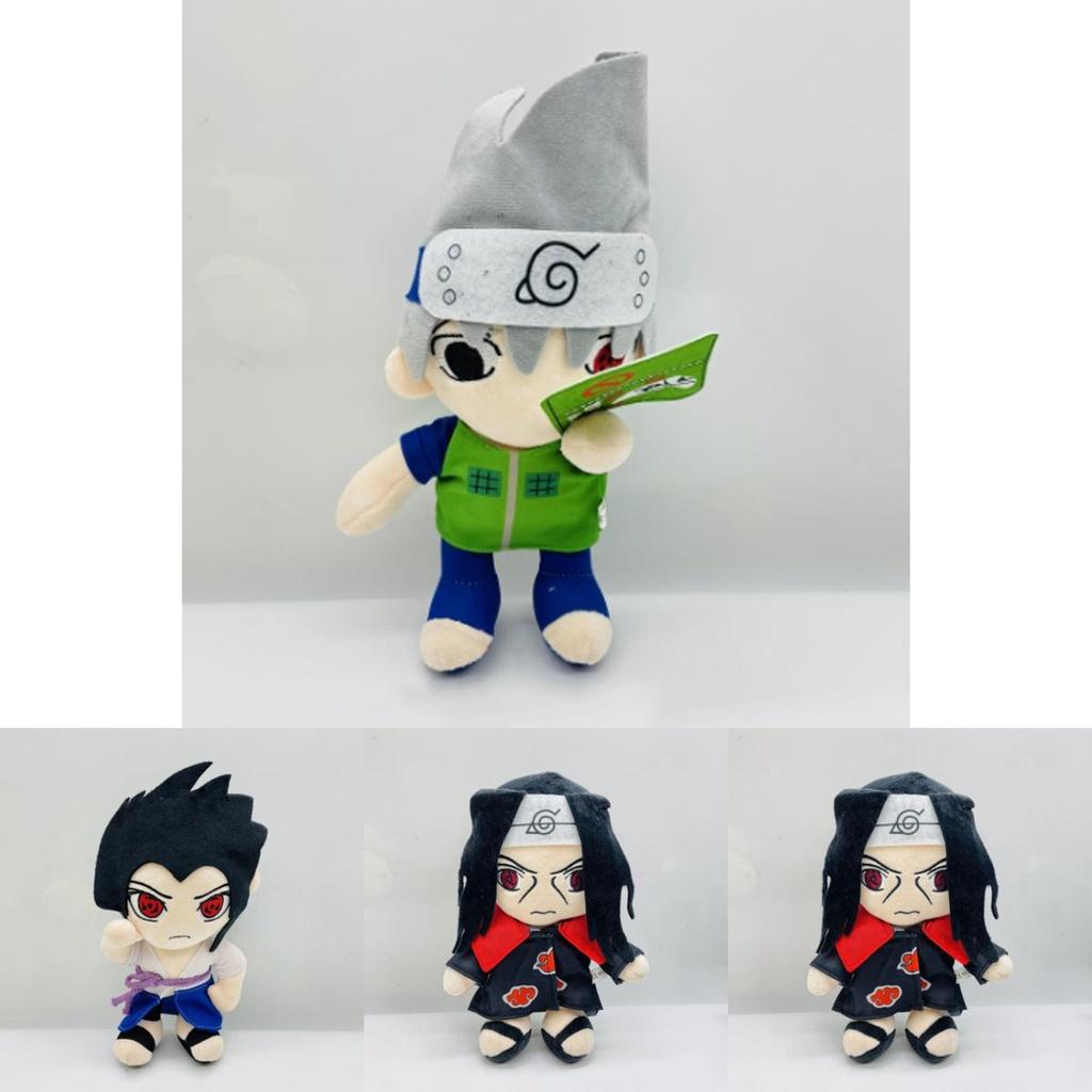Soft And Cuddly Naruto Plush 11" Stuffed Doll Uzumaki Kakashi Uchiha Itachi Kurama Theme