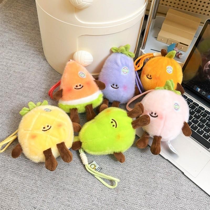 Fruit Plush Toy Collection With Pp Cotton Filling For Kids And Teens