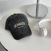 And Elegant Comfortable Cotton Baseball Cap With Soft Brim Curved