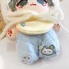 Animal Hat & Plush Clothes Set for 10cm Cat, Plush Clothes, Kigurumi Accessories, Otaku Activities, Doll Mascot, Kpopdoll Costume [Used]