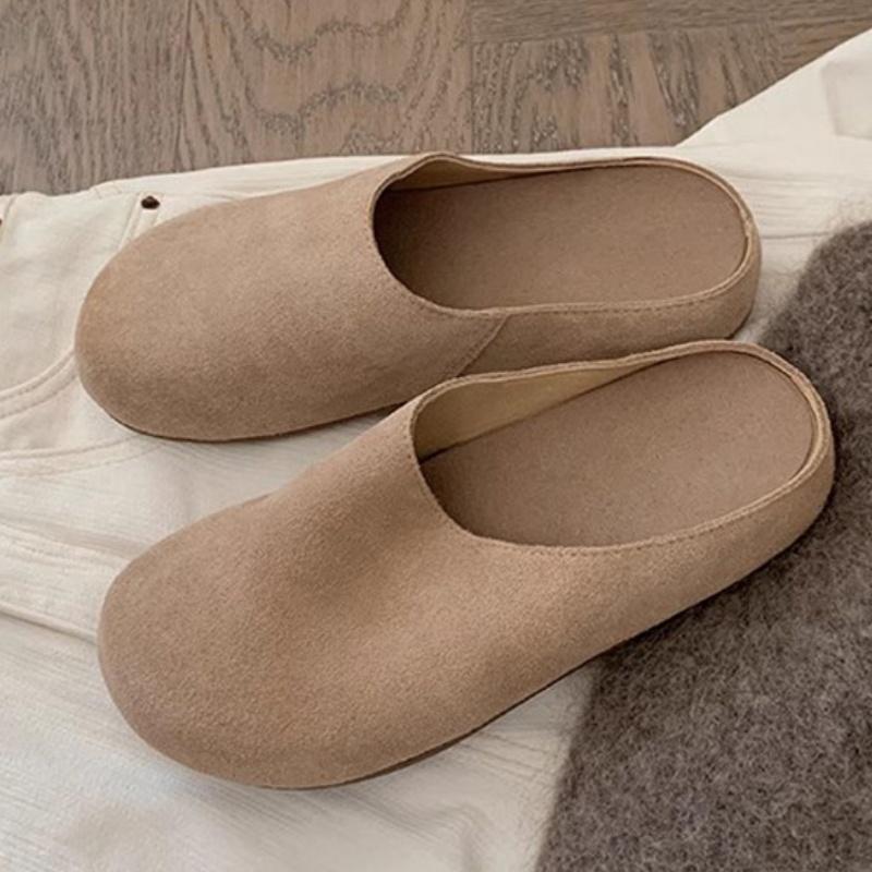 Fashion Classic Cork Clogs Slippers Women Soft Footbed Suede Sandals With Arch Support Trendy Beach Slides Home Outdoor Slippers Mules