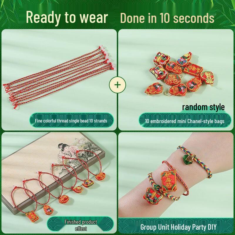 Dragon Boat Festival Five-Color Rope DIY Kit