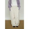 Women's Spring Drape Twill Tencel Cotton Wide-Leg Elastic Waist Pants - Versatile Workwear and Casual Slim Trousers